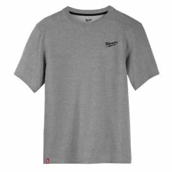 Milwaukee Tools Milwaukee Hybrid Short Sleeve Work Tee - Gray 603G