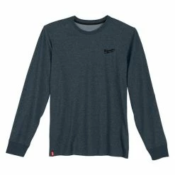 Milwaukee Tools Milwaukee Hybrid Long Sleeve Work Tee - Blue 604BL