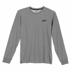 Milwaukee Tools Milwaukee Hybrid Long Sleeve Work Tee - Gray 604G