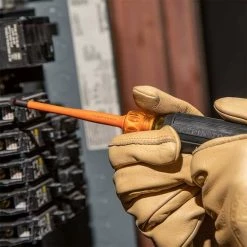 Klein Tools Klein #1 Square Slim-Tip 1000V Insulated Screwdriver W/ 4" Round Shank 6984INS -Klein Tools Shop 6984ins 4 aaolitwdldiqxvop