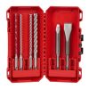 Milwaukee Tools Milwaukee 6pc. SDS Plus MX4 4-Cutter & Chisel Kit For PACKOUT 48-20-7662 -Klein Tools Shop 7662 1