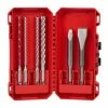 Milwaukee Tools Milwaukee 6pc. SDS Plus MX4 4-Cutter & Chisel Kit For PACKOUT 48-20-7662