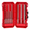 Milwaukee Tools Milwaukee 8pc. SDS Plus MX4 4-Cutter Drill Bit Kit For PACKOUT 48-20-7663 2 Milwaukee Tools Milwaukee 8pc. SDS Plus MX4 4-Cutter Drill Bit Kit For PACKOUT 48-20-7663 -Klein Tools Shop 7663 1