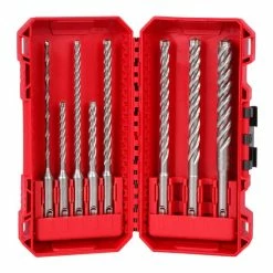 Milwaukee Tools Milwaukee 8pc. SDS Plus MX4 4-Cutter Drill Bit Kit For PACKOUT 48-20-7663