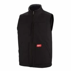 Milwaukee Tools Milwaukee Heavy Duty Sherpa-Lined Vest - Black 801B