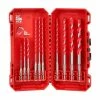 Milwaukee Tools Milwaukee 10pc. SHOCKWAVE Impact Duty Carbide Hammer Drill Bit Kit For PACKOUT 48-20-9058
