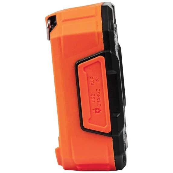 Klein Mid-Sized Bluetooth Jobsite Speaker IP54, 5200mAh, Magnet, Hook AEPJS3 Klein Tools Klein Mid-Sized Bluetooth Jobsite Speaker IP54, 5200mAh, Magnet, Hook AEPJS3 -Klein Tools Shop aepjs3 right