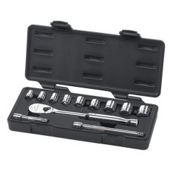 Gearwrench Tools GearWrench 12 Piece 3/8" 6 Point SAE Socket Set 80556