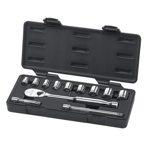 GearWrench 12 Piece 3/8" 6 Point SAE Socket Set 80556 Gearwrench Tools GearWrench 12 Piece 3/8" 6 Point SAE Socket Set 80556 -Klein Tools Shop
