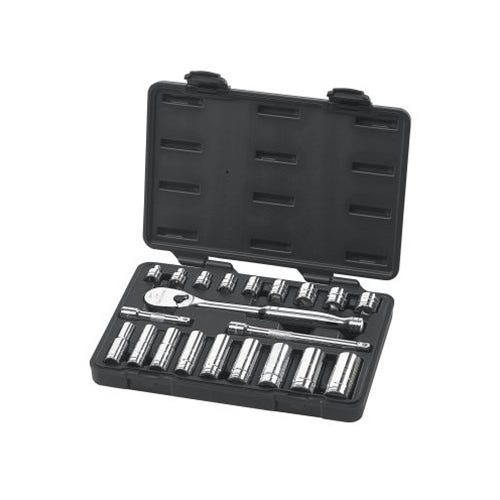Gearwrench 21 Piece SAE Standard & Deep Socket Set - 3/8 Drive 80557 Gearwrench Tools Gearwrench 21 Piece SAE Standard & Deep Socket Set - 3/8 Drive 80557 -Klein Tools Shop