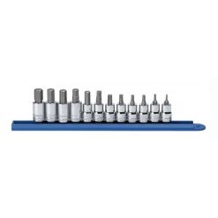 Gearwrench Tools Gearwrench 12 Piece 3/8" Hex Bit Metric Socket Set 80580