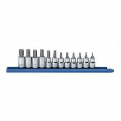 Gearwrench Tools Gearwrench 12 Piece 3/8" Hex Bit Metric Socket Set 80580