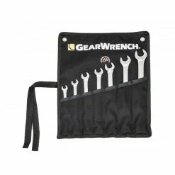 Gearwrench Tools GearWrench 7pc. 12 Point Long Pattern Combination SAE Wrench Set W/ Tool Roll 81933