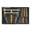 Gearwrench Tools Gearwrench 28 Pc. 72-Tooth 12 Point Metric Standard & Stubby Combination Ratcheting Wrench Set With EVA Foam Tray 86527 2 Gearwrench Tools Gearwrench 28 Pc. 72-Tooth 12 Point Metric Standard & Stubby Combination Ratcheting Wrench Set With EVA Foam Tray 86527 -Klein Tools Shop apx86527 1
