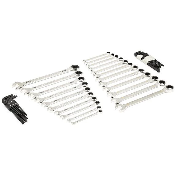 Gearwrench Tools Gearwrench 44pc Modset SAE/MM 90T RW & Hex Key Set With EVA Foam Tray 86528 - Image 2