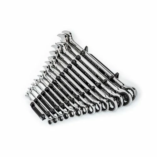 Gearwrench Tools Gearwrench 14 Pc. 90-Tooth 12 Point SAE Combination Ratcheting Wrench Set 86959