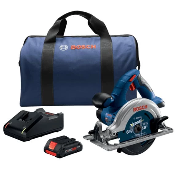 Bosch Power Tools Bosch 6-1/2" CORE 18V Circular Saw 4.0Ah Kit CCS180-B15