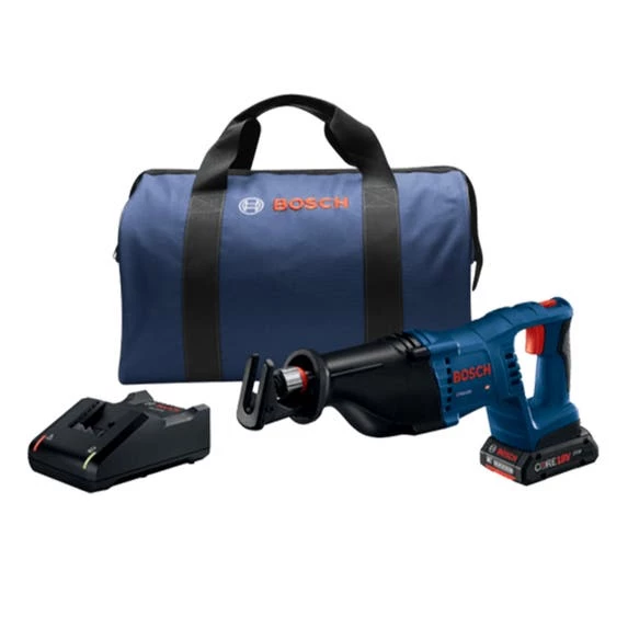 Bosch Power Tools Bosch Core 18V 1-1/8" Stroke Reciprocating Saw 4.0Ah Kit CRS180-B15