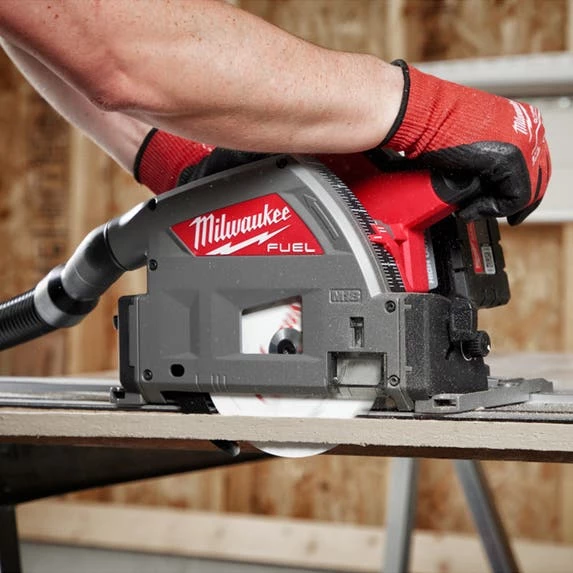 Milwaukee Tools Milwaukee M18 FUEL 6-1/2” Plunge Track Saw With 55" Rail And Bag 2831-20-BUNDLE - Image 6