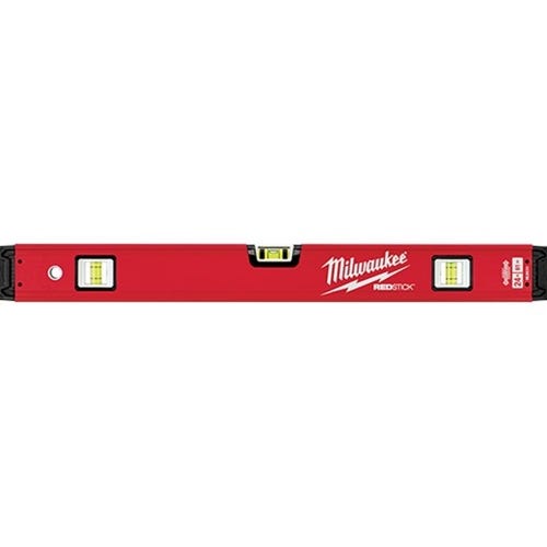 Milwaukee 24" REDSTICK Box Level MLBX24 Milwaukee Tools Milwaukee 24" REDSTICK Box Level MLBX24 -Klein Tools Shop