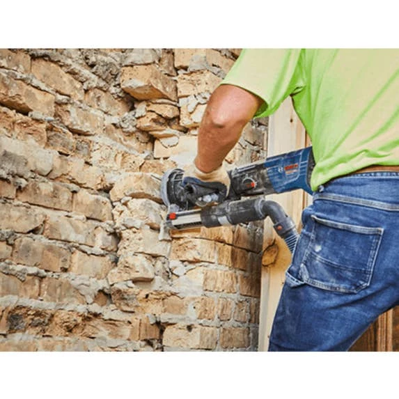 Bosch 18V Brushless Connected-Ready SDS-plus® Bulldog™ 1-1/8 In. Rotary Hammer Kit with CORE18V 8.0 Ah PROFACTOR Performance Batteries GBH18V-28DCK24 Bosch Power Tools Bosch 18V Brushless Connected-Ready SDS-plus® Bulldog™ 1-1/8 In. Rotary Hammer Kit With CORE18V 8.0 Ah PROFACTOR Performance Batteries GBH18V-28DCK24 -Klein Tools Shop gbh18v 28dck24 4