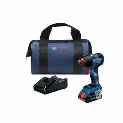 Bosch Power Tools Bosch 18V Brushless FREAK 1/4" & 1/2" Socket Ready Impact Driver Kit W/ (1) 4.0 Ah CORE Compact Battery GDX18V-1800CB15