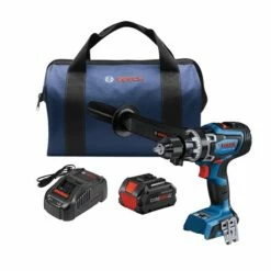 Bosch Power Tools Bosch PROFACTOR 18V Connected-Ready 1/2 In. Hammer Drill/Driver Kit With CORE18V 8.0 Ah PROFACTOR Performance Battery GSB18V-1330CB14