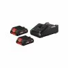 Bosch Power Tools Bosch 18V CORE18V Starter Kit With (2) CORE18V 4.0 Ah Compact Batteries GXS18V-11N25