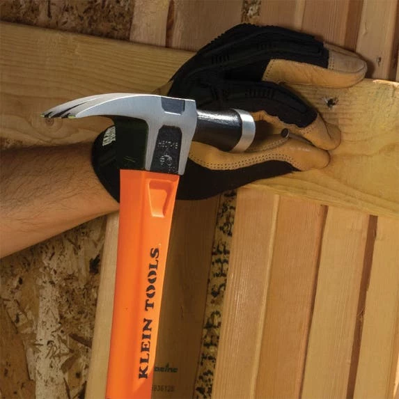 Klein Tools Klein Straight-Claw Hammer, 18-Ounce, 15-Inch H80718 - Image 8