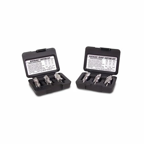 Hougen Tools Hougen Rotaloc Plus Cutters 1/2", 5/8", 3/4" Kit 17802
