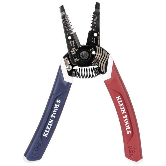 Klein Tools American Legacy Diagonal Plier and Klein-Kurve® Wire Stripper / Cutter 94156 Klein Tools American Legacy Diagonal Plier And Klein-Kurve® Wire Stripper / Cutter 94156 -Klein Tools Shop k11095rwb 1