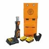 Klein Tools Klein 20V Dewalt Cordless Cable Crimper W/ D3 Groove 4.0 AH Battery BAT207T24H