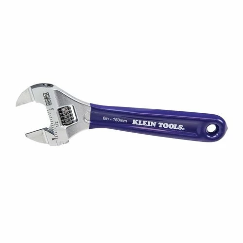Klein 6" Slim-Jaw Adjustable Wrench D86934 Klein Tools Klein 6" Slim-Jaw Adjustable Wrench D86934 -Klein Tools Shop kln