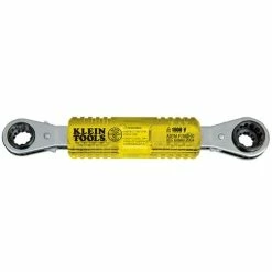 Klein Tools Klein Lineman's Insulating 4-in-1 Box Wrench (1/2'' 9/16'' 5/8'' 3/4'') Sizes KT223X4-INS