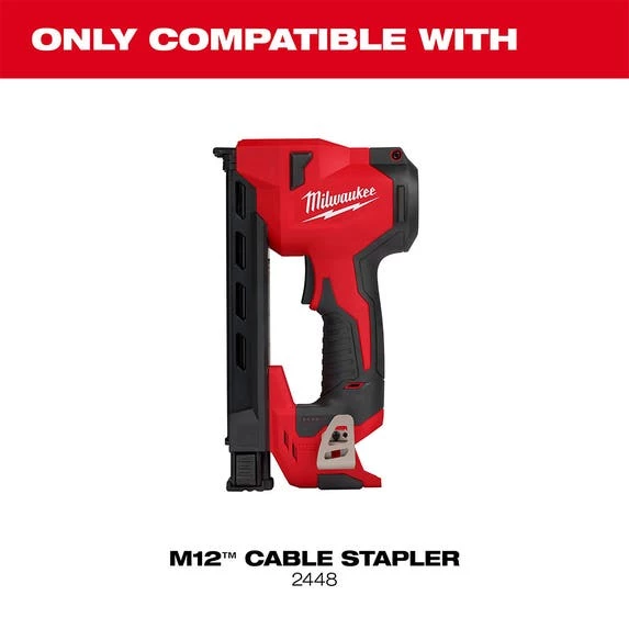 Milwaukee Tools Milwaukee 1" Insulated Cable Staples (Box Of 600) MNM1-600 - Image 4