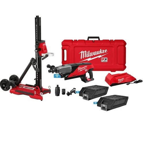 Milwaukee Tools Milwaukee MX Fuel Handheld 6" Core Drill & Rig Kit W/ Stand ONE-KEY MXF301-2CXS