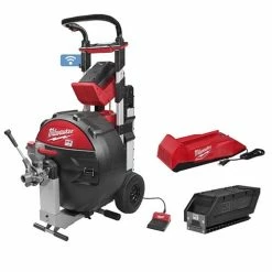 Milwaukee Tools Milwaukee MX FUEL 5/8 - 3/4" Sewer Drum Machine Kit W/ POWERTREDZ Lift Assist & One-Key MXF501-1CP