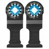 Bosch Power Tools Bosch 1-1/4" Starlock Oscillating Multi-Tool Curved-Tec Carbide Extreme Plunge Blade 2pk OSL114CC-2