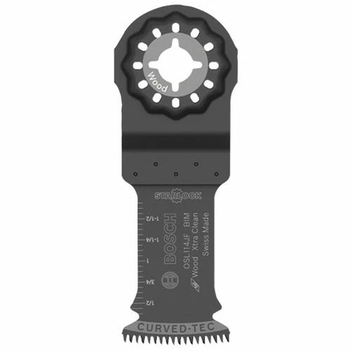 Bosch 1-1/4" Starlock Bi-Metal Xtra Clean Plunge Cut Blade OSL114JF Bosch Power Tools Bosch 1-1/4" Starlock Bi-Metal Xtra Clean Plunge Cut Blade OSL114JF -Klein Tools Shop