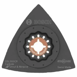 Bosch Power Tools Bosch 3" Starlock Oscillating Multi-Tool Carbide Grit Delta Rasp OSL300CR
