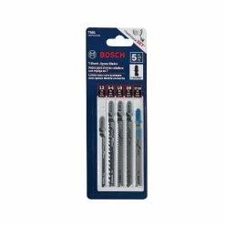 Bosch Power Tools Bosch Jigsaw Blade 5 Piece Set T-Shank T500