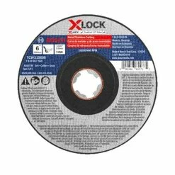 Bosch Power Tools Bosch 6" X 1/16" X-LOCK Type 1A 60 Grit Metal/Stainless Cutting Abrasive Wheel TCWX1S600