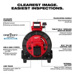 Milwaukee Tools Milwaukee M18 200’ Mid-Stiff Pipeline Inspection System 2975-22 -Klein Tools Shop walkaround 2975 22
